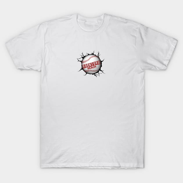 Rockford Baseball 0523 T-Shirt by Tekad Rasa